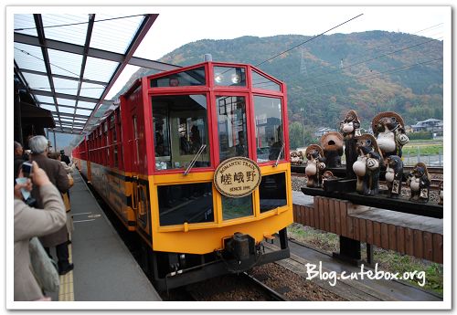 京都, 嵯峨野觀光小火車