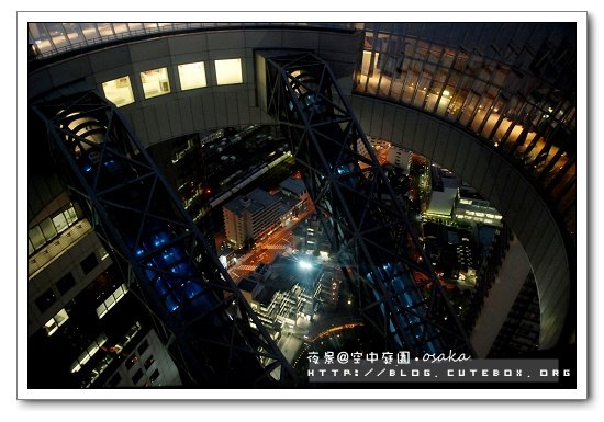 大阪,梅田空中庭園,夜景